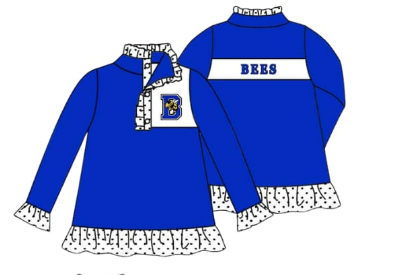custom moq 3 eta 6-8weeks blue girls team pullovers jacket girls kids pullovers blue pullovers girls