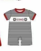 Deadline: May 27 custom eta 5week no moq eta 5-6weeks go dawgs boys romper