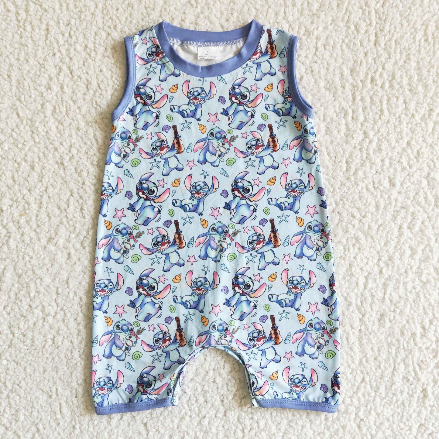 Cute Clothes SR0009 Baby Boys Animal Summer Sleeveless Rompers