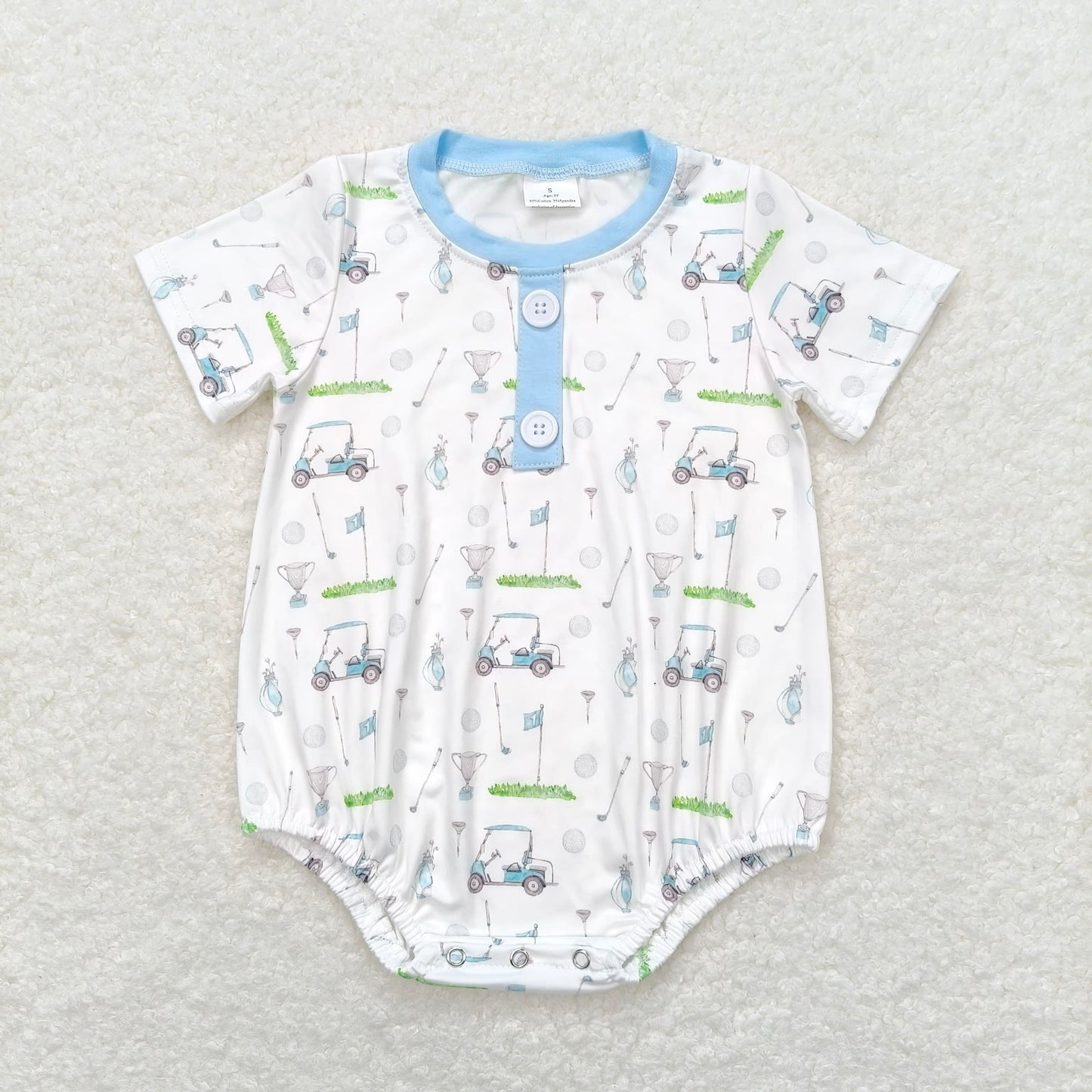 RTS baby girls clothes Short Sleeve rompers