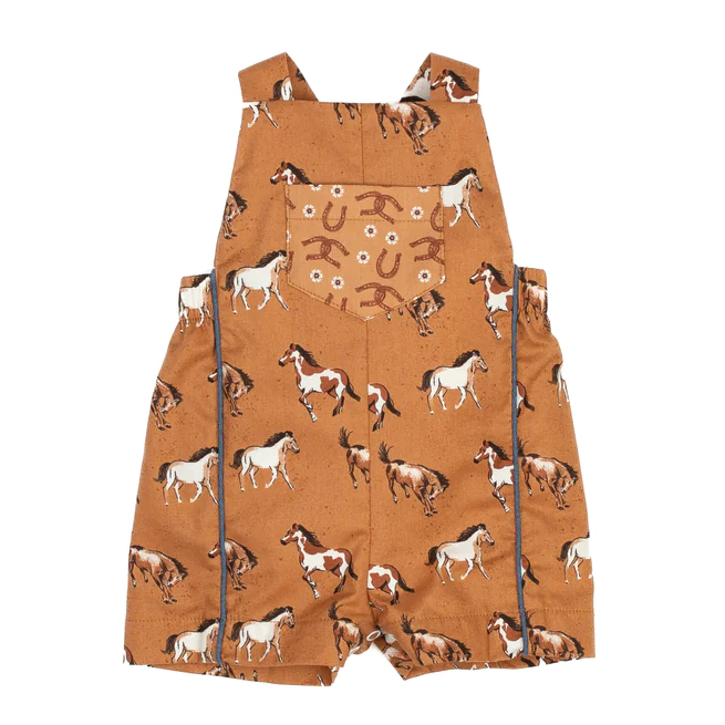 SR1393 pre-order baby boy clothes horse toddler boy summer romper