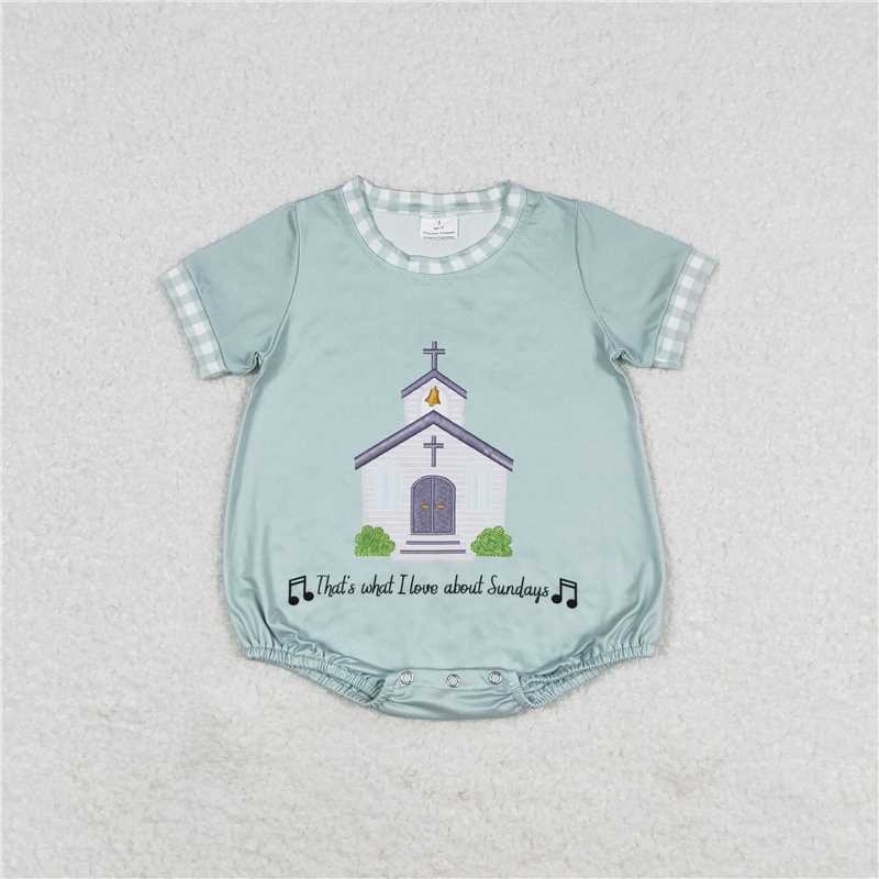 RTS NO MOQ Girls clothes easter short sleeve Clothes Sets dress romper