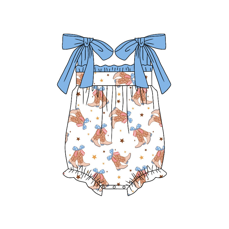 SR1547 pre-order baby girls clothes boot suspender toddler girls summer romper