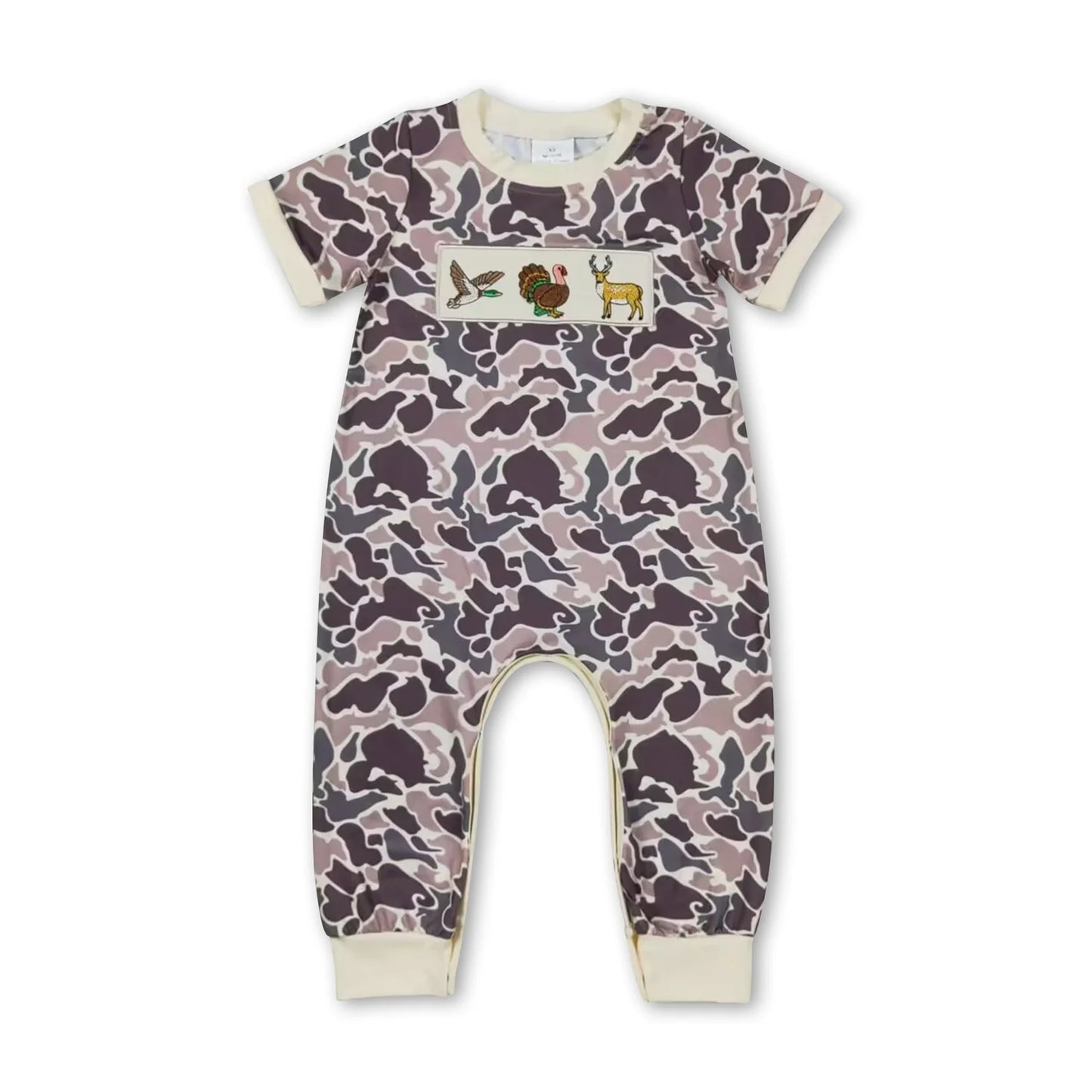 RTS NO MOQ Sibling milk silk Baby Boys Thanksgiving Turkey Print Long Sleeve Shirt And Checkered Pants Two Piece Fall Clothes Sets