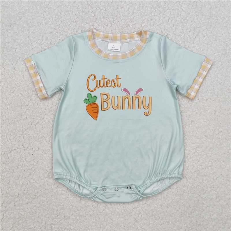 RTS NO MOQ Sibling Baby Boys Easter Pullover Top And Pants Set Short Sleeve Knee-Length dress Romper Summer Outfit for Kids