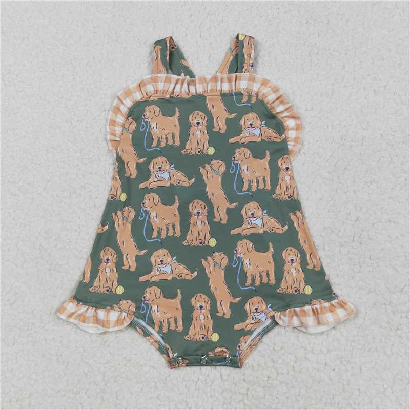 RTS baby girls clothes Short Sleeve Shorts sets romper