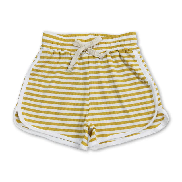 RTS NO MOQ GT0387+SS0210 Baby Girls 100 Days Of School Short Sleeve Tee Shirts Tops Stripes Shorts Set