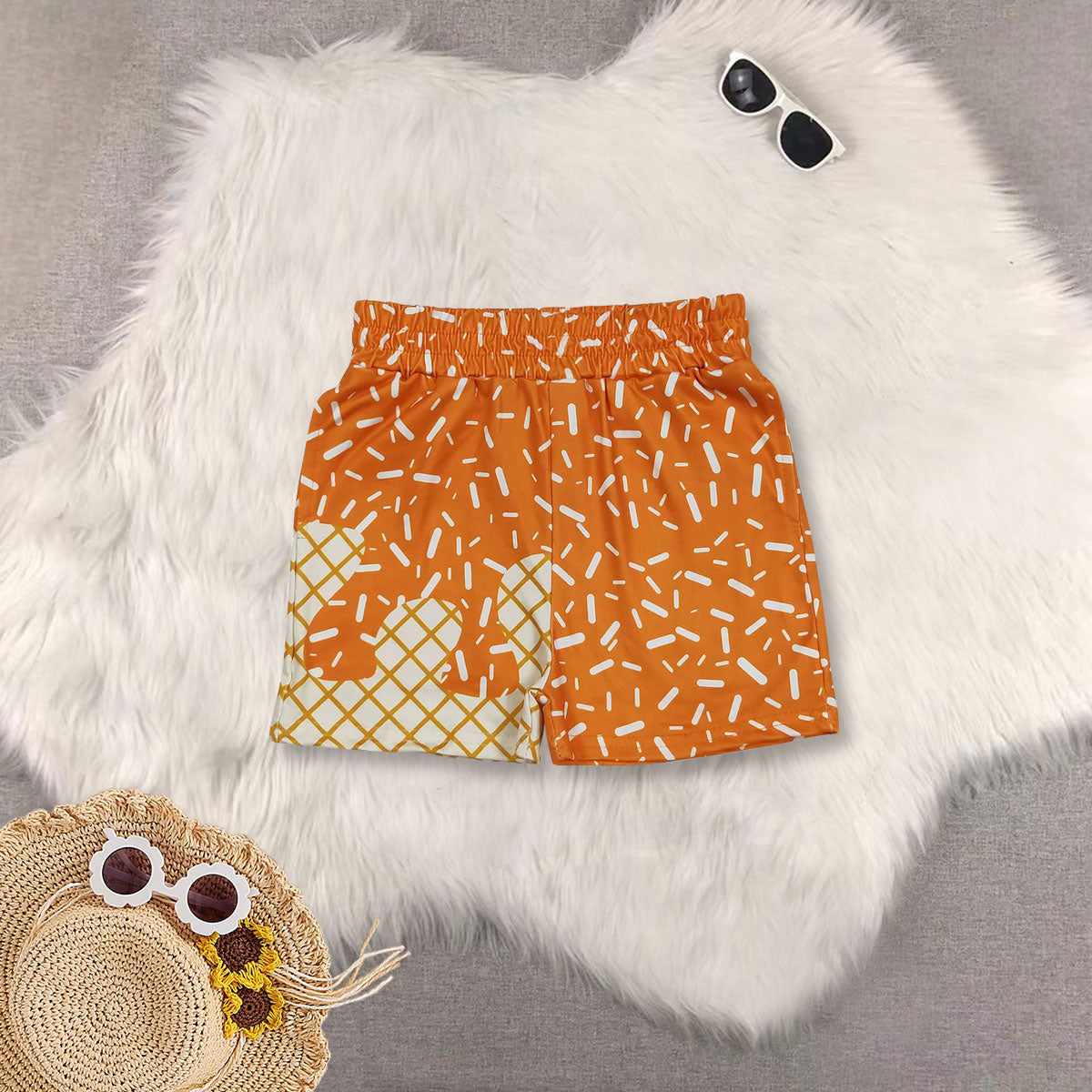 RTS NO MOQ Sibling baby girls clothes hooded long sleeve and shorts and sets