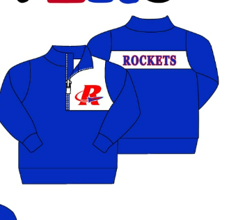 custom moq 3 eta 6-8weeks blue team pullovers jacket kids pullovers blue pullovers boys