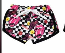 custom moq 5 3-4weeks eta summer girls shorts girls shorts