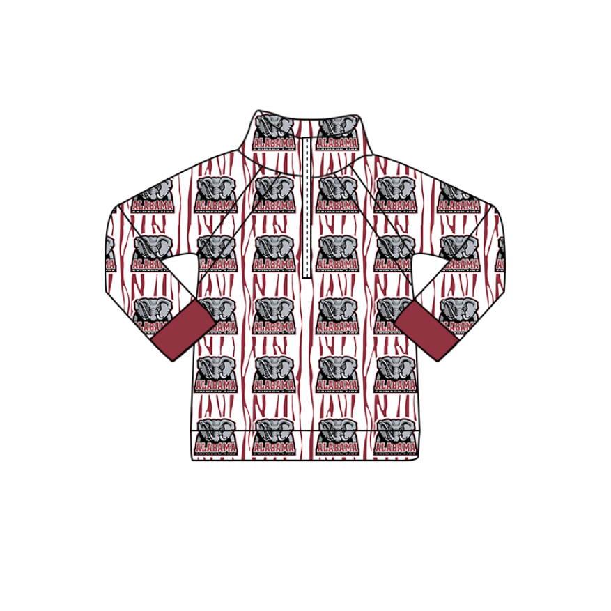 Custom moq 5 mix size milk silk summer team baby girls and boys clothes long sleeve top-25.10.30