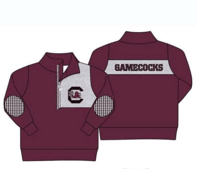 custom moq 5 eta 6-8weeks team baby boys Zip-Up long sleeve Jacket