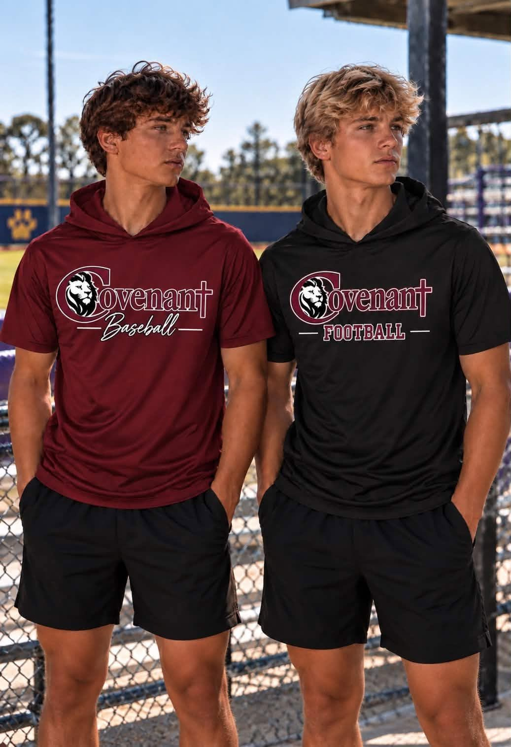 custom moq 5 mix size AAFTBX0104 Adult Team Letter Print Short Sleeve Hooded Casual T Shirt Tops