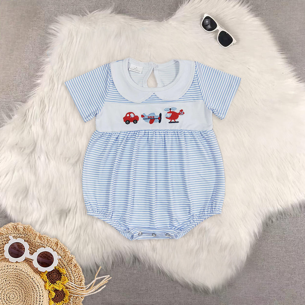 Baby Boys Shirt Shorts Summer Brother Rompers Outfits Clothes Sets