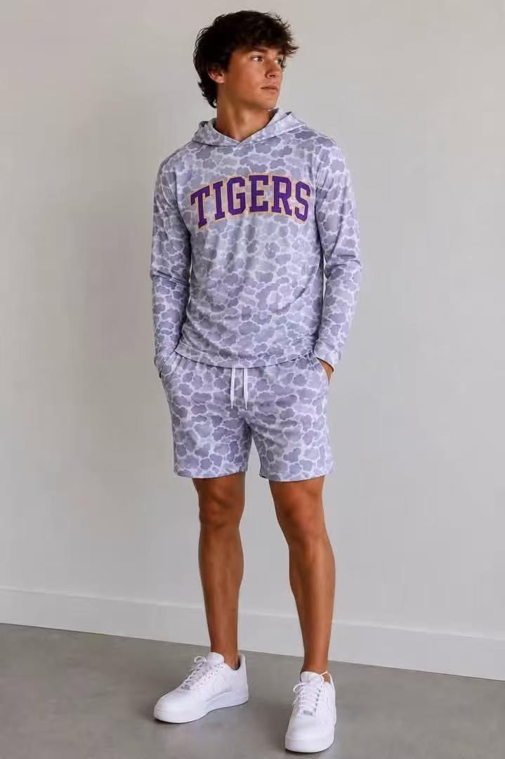 custom moq 5 mix size AAFTBX0104 Adult Men hoodie sets
