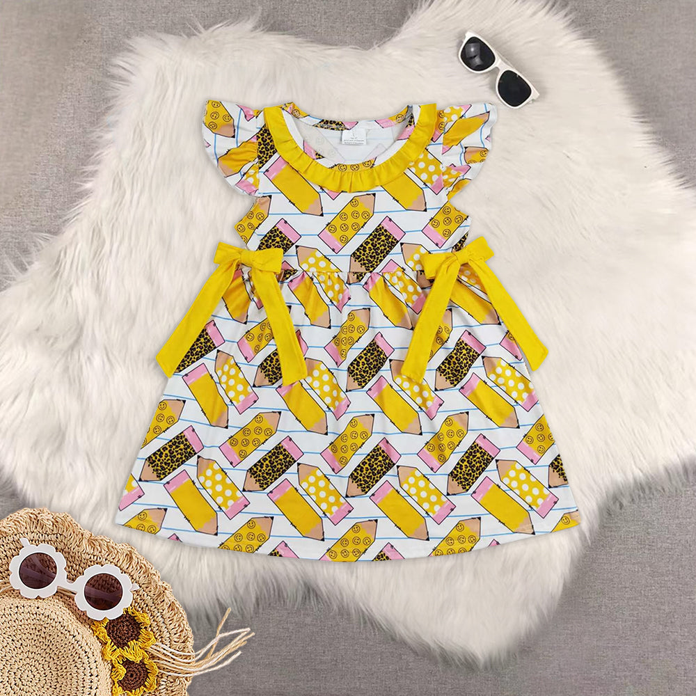RTS baby girls clothes short Sleeve dress