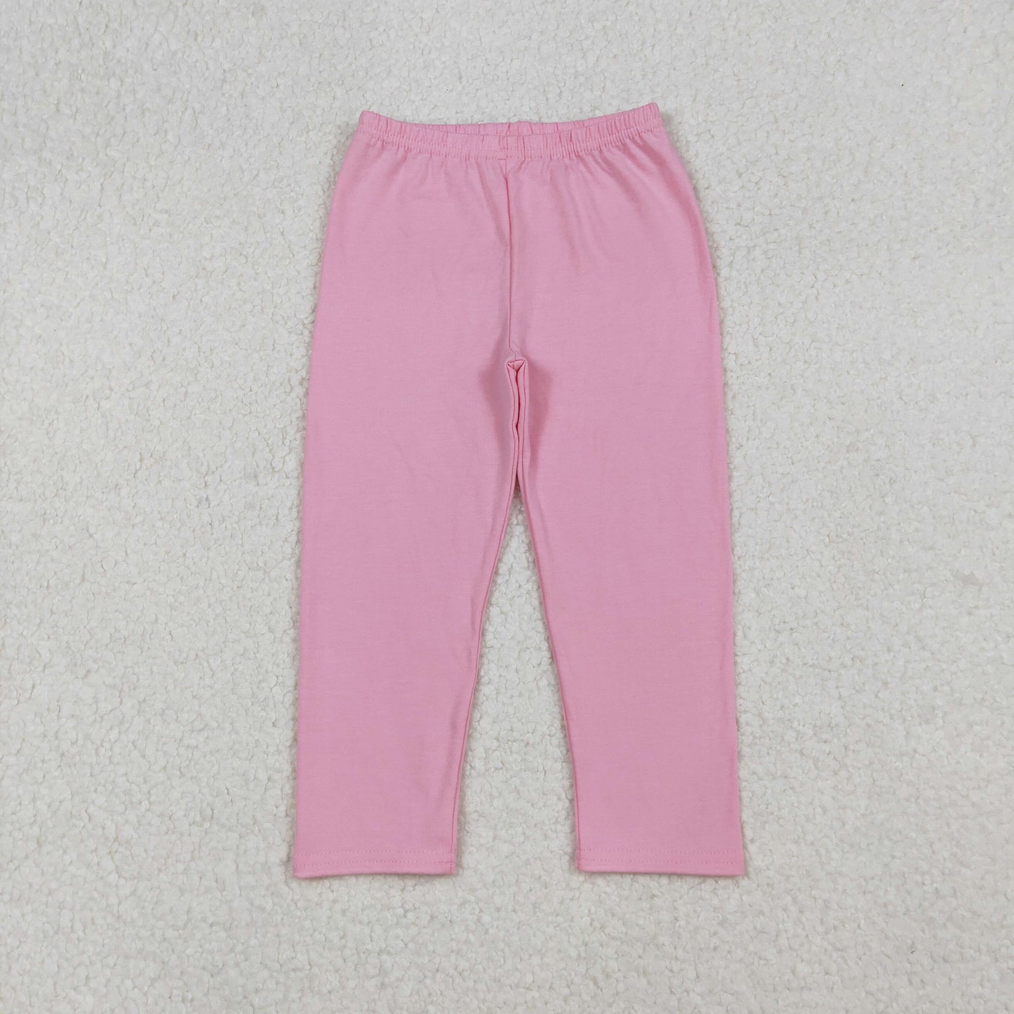 RTS NO MOQ(In Stock) P0821 Solid Light Pink Pants