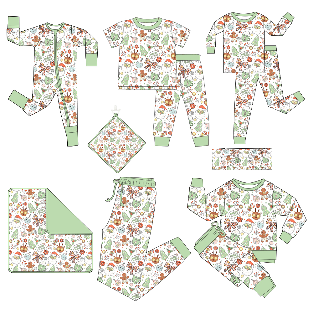 Custom moq 5 each style eta 6-7weeks baby girl clothe bow long sleeve pant sets 1 and set 2 and short sleeve pants set and pant and romper and blanket-25.7.14