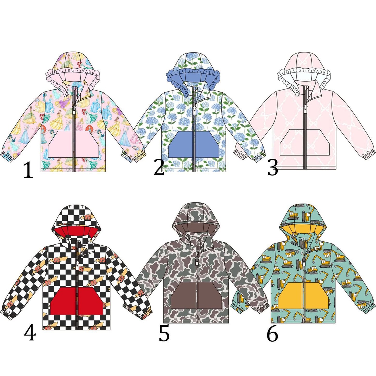Custom moq 5 each style eta 6-7weeks baby boy clothes hooded long sleeve top 6-25.9.8