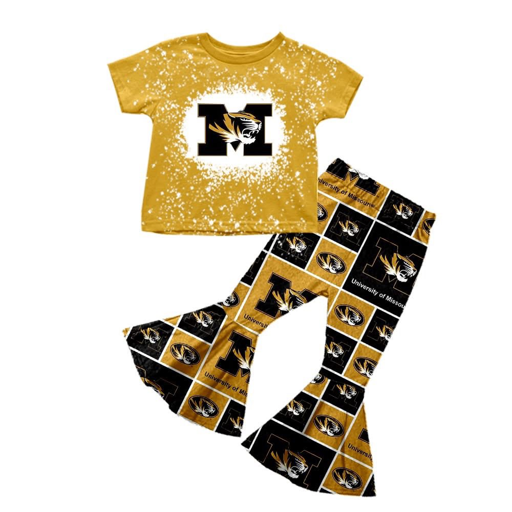 Custom moq 5 mix size milk silk eta 6-8weeks summer team baby girls clothes team short sleeve pants sets-25.7.15