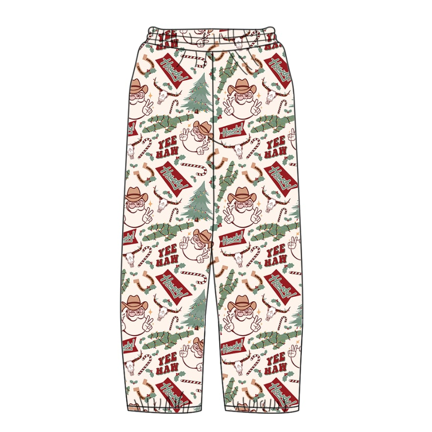 Custom moq 8 mix size milk silk Western Christmas Tree Clothing