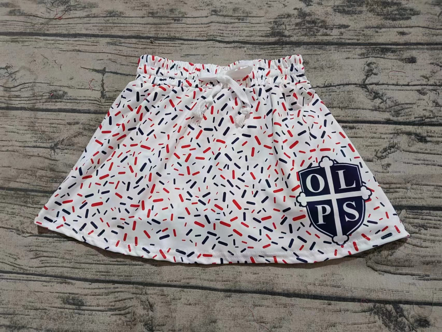 custom moq 3 eta 6-8weeks team adult and kids clothes girls skirt