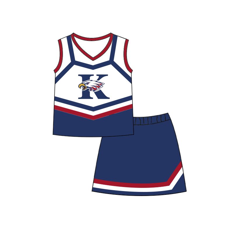 baby girl clothes team K toddler girl summer outfit