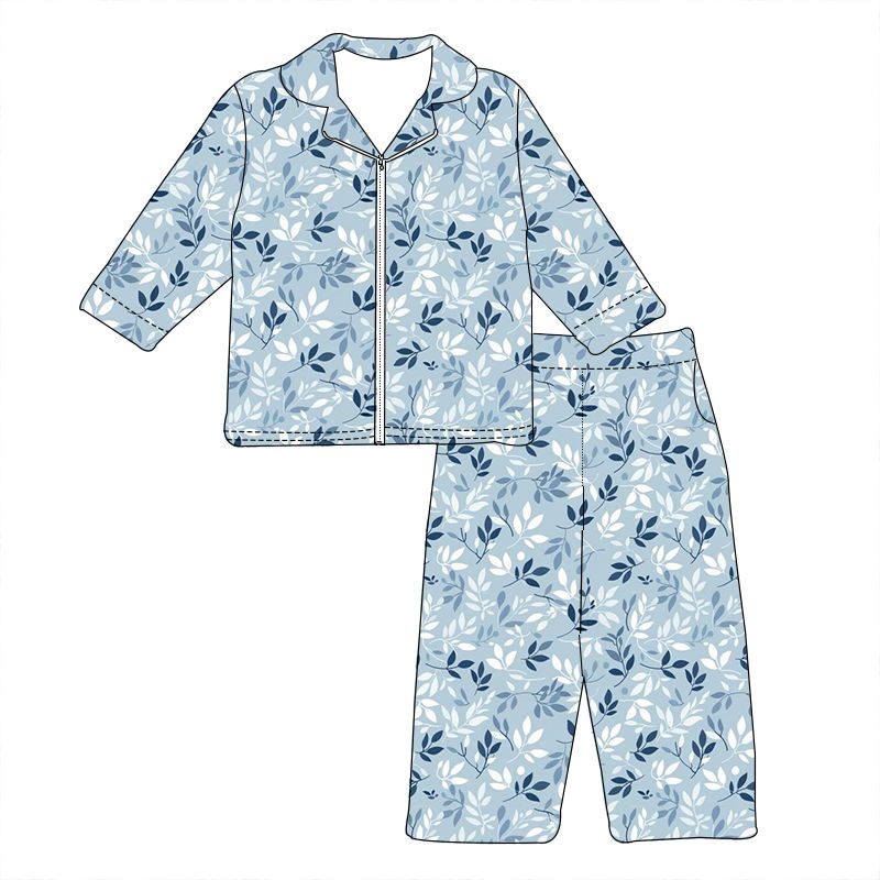 Custom moq 5 each style eta 6-7weeks baby boy clothes long sleeve pants sets-25.7.26