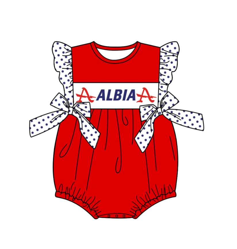 Custom moq 3 eta 6-8weeks baby girls clothes short sleeve romper