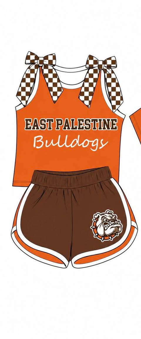 custom moq 5 mix size KABR0201 Baby Girls Checked Bow Sleeveless Tank Top Shorts Summer Team Outfit