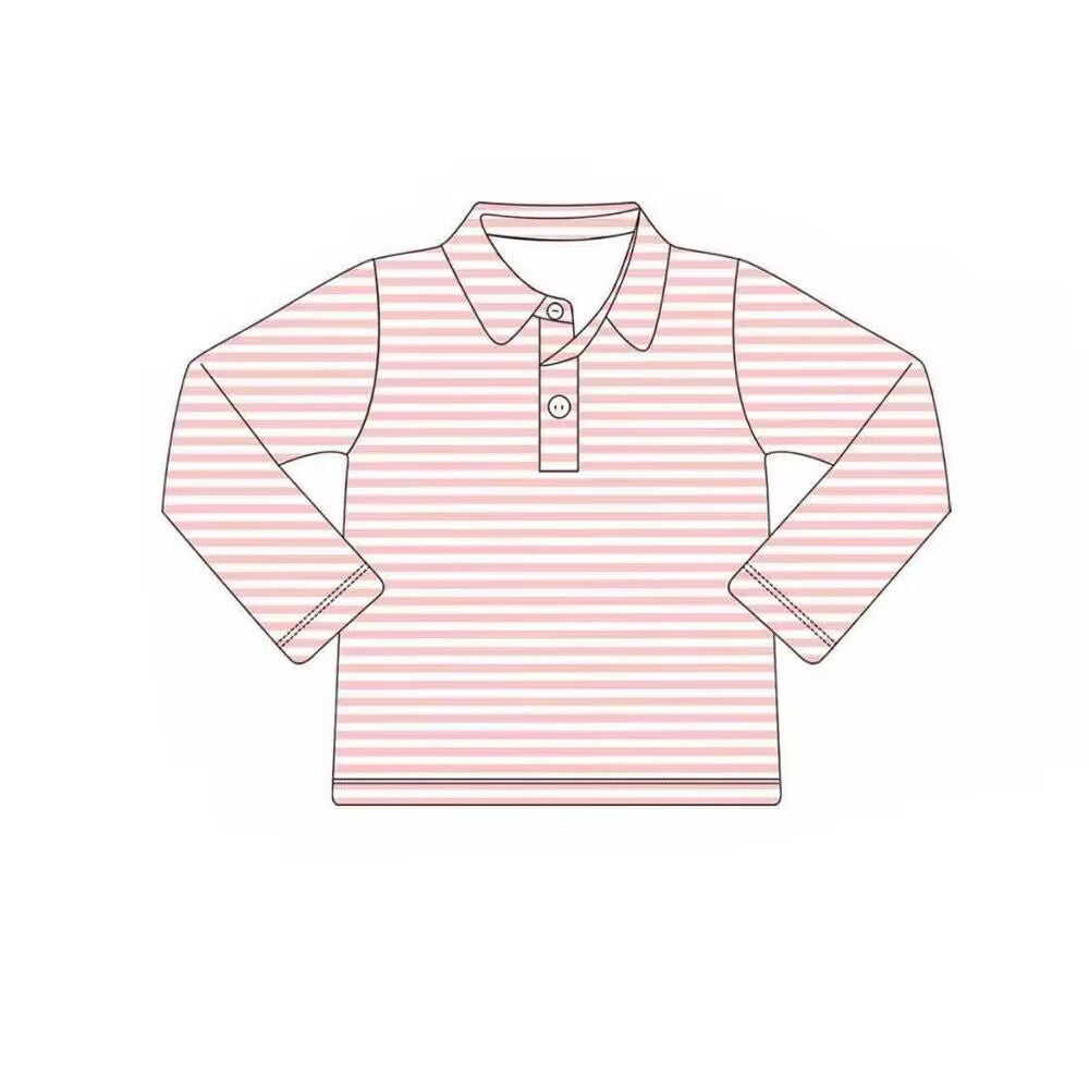 custom moq 5 eta 4-5 weeks baby boys clothes toddler striped long sleeve summer top