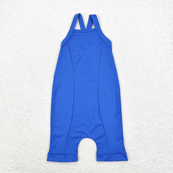 RTS NO MOQ Solid color one-piece baby romper
