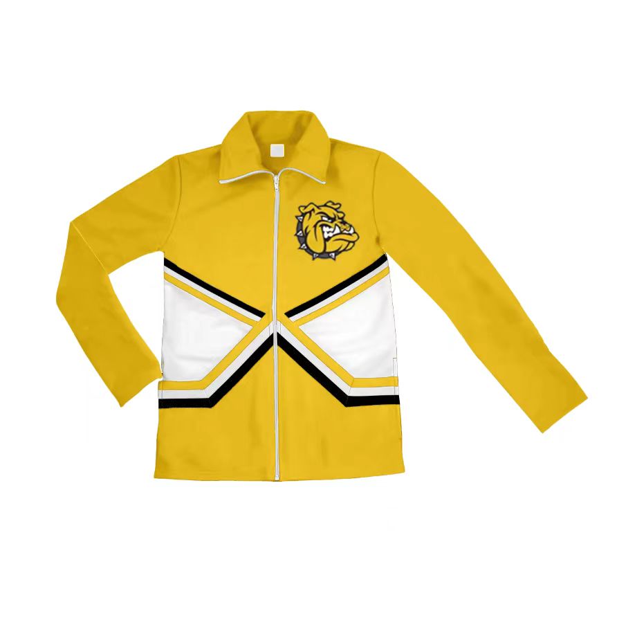 custom moq 3 eta 6-8weeks team baby boys clothes gold long sleeve top