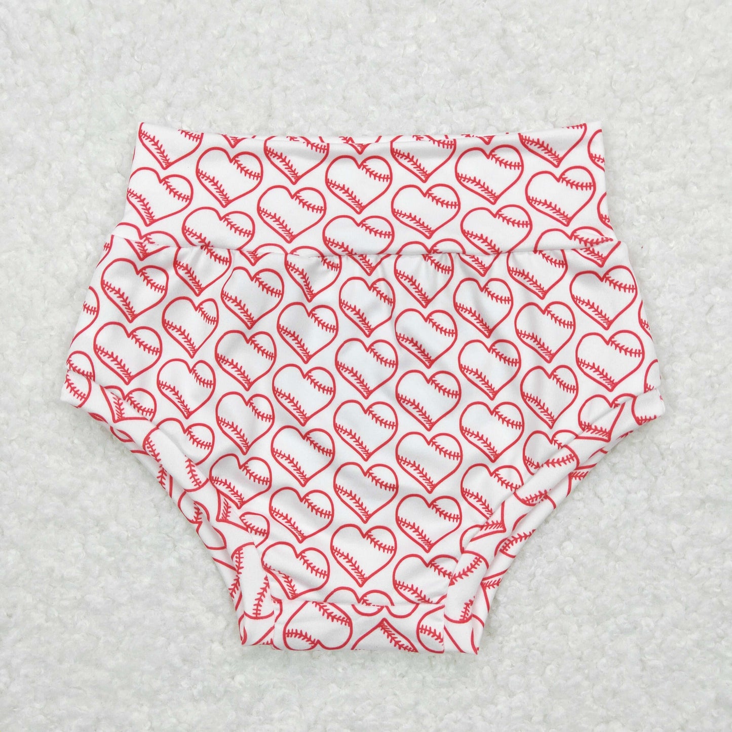 SS0170 Love baseball white briefs