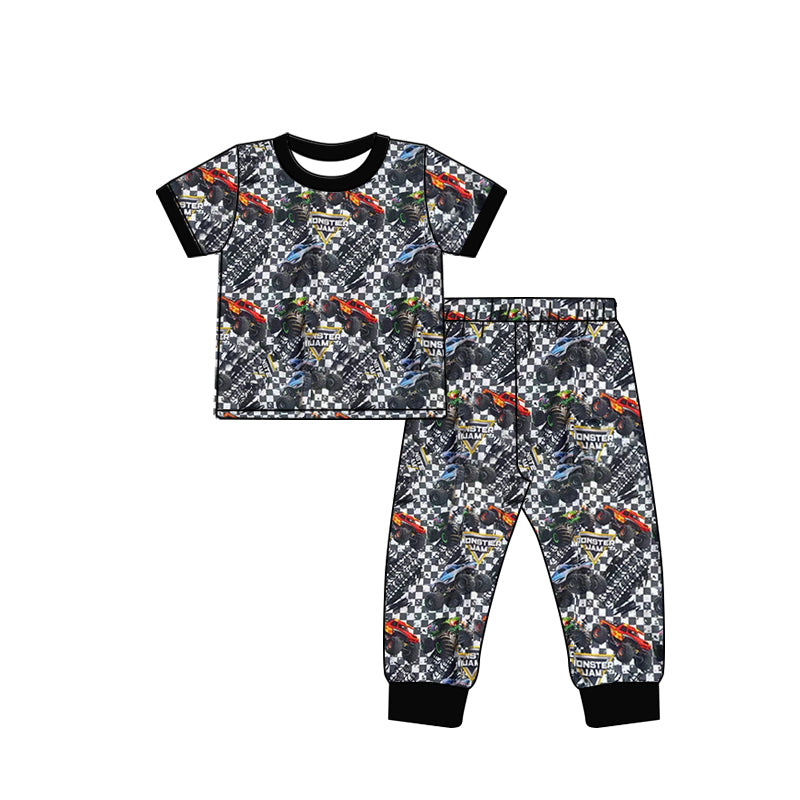 Deadline August 28 custom no moq eta 6-8weeks Short-sleeved and long-pants pajama set