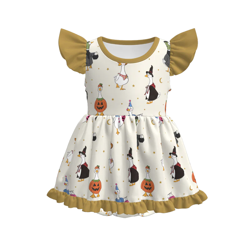 Custom moq 5 each style eta 6-7weeks baby girl short sleeve pants sets and dress 1 and dress 2