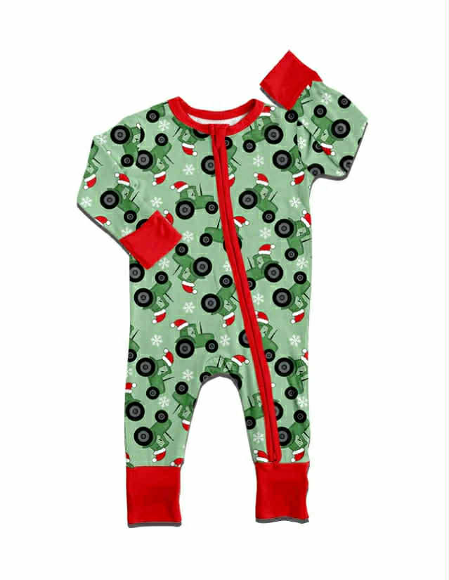 Custom moq 5 each style eta 6-7weeks baby girl clothes Long-sleeved zip-up romper
