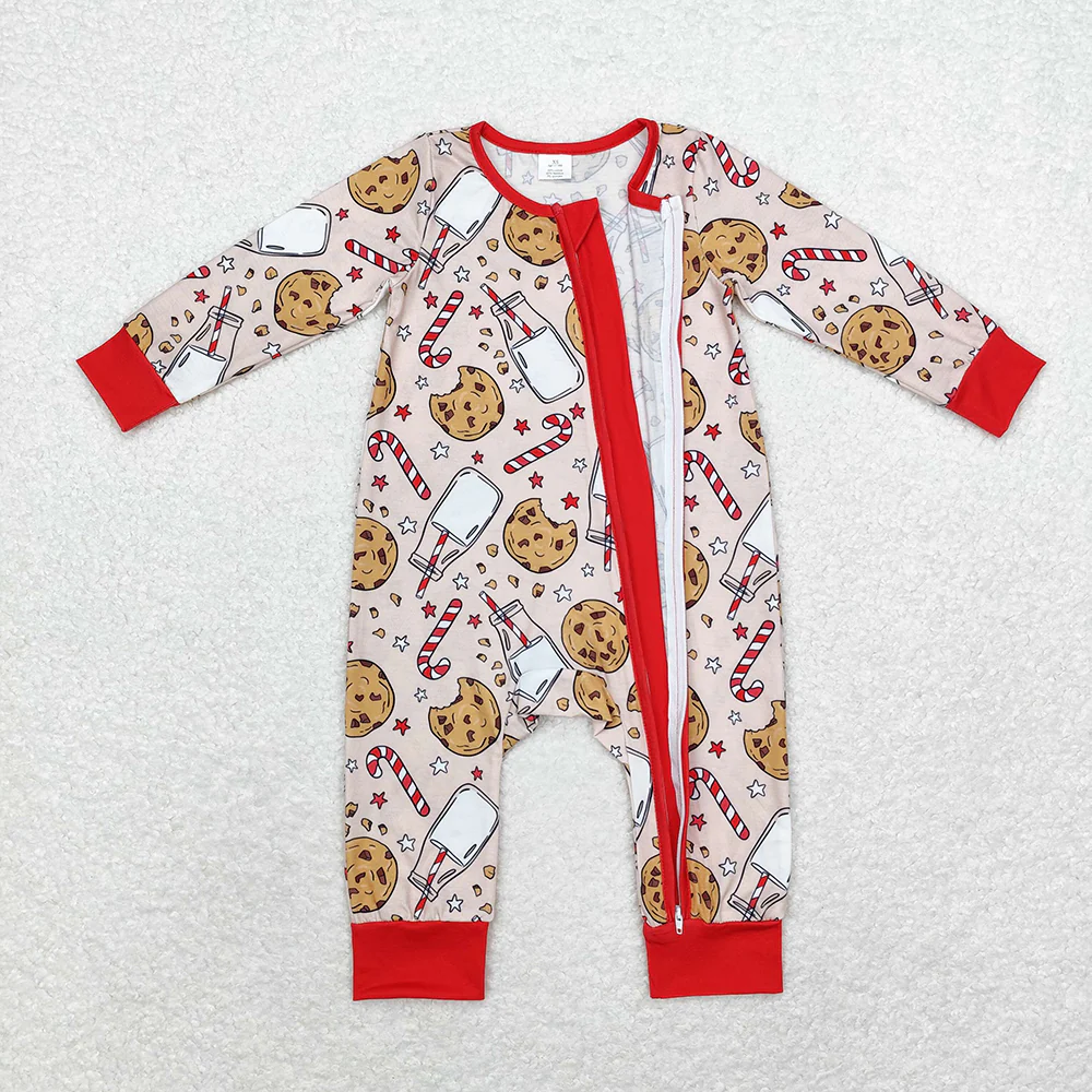 RTS NO MOQ Sibling Baby boy clothes Christmas long-sleeved trousers suit & rompers