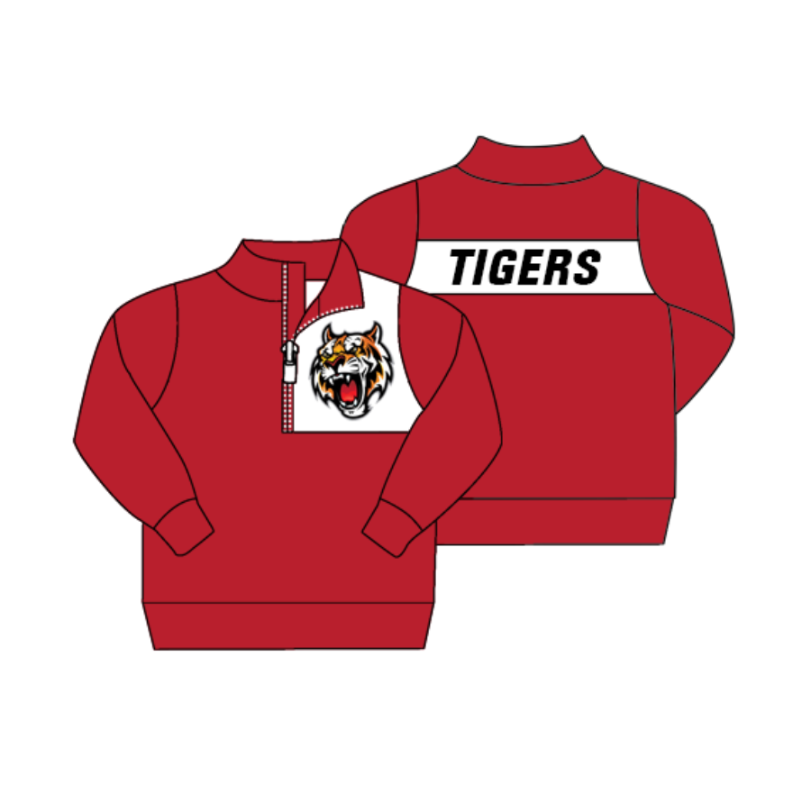 custom moq 3 eta 6-8weeks baby boys clothes button-down pullover