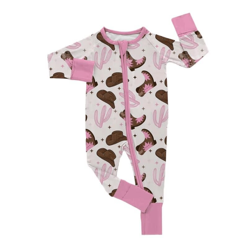 custom moq 3 eta 4-5weeks baby girls clothes boots hats catcus pink toddler summer romper