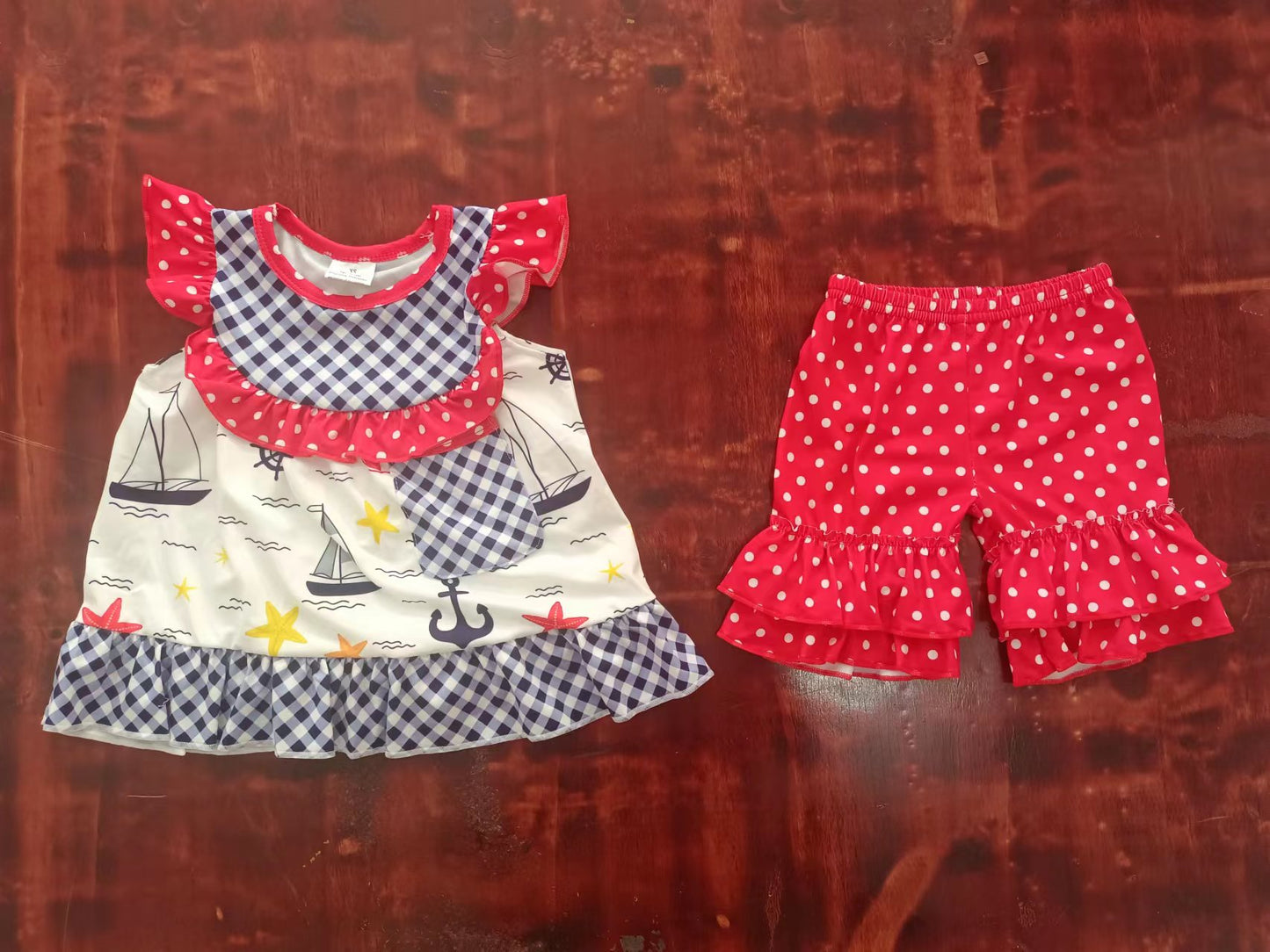 sailing girl suit