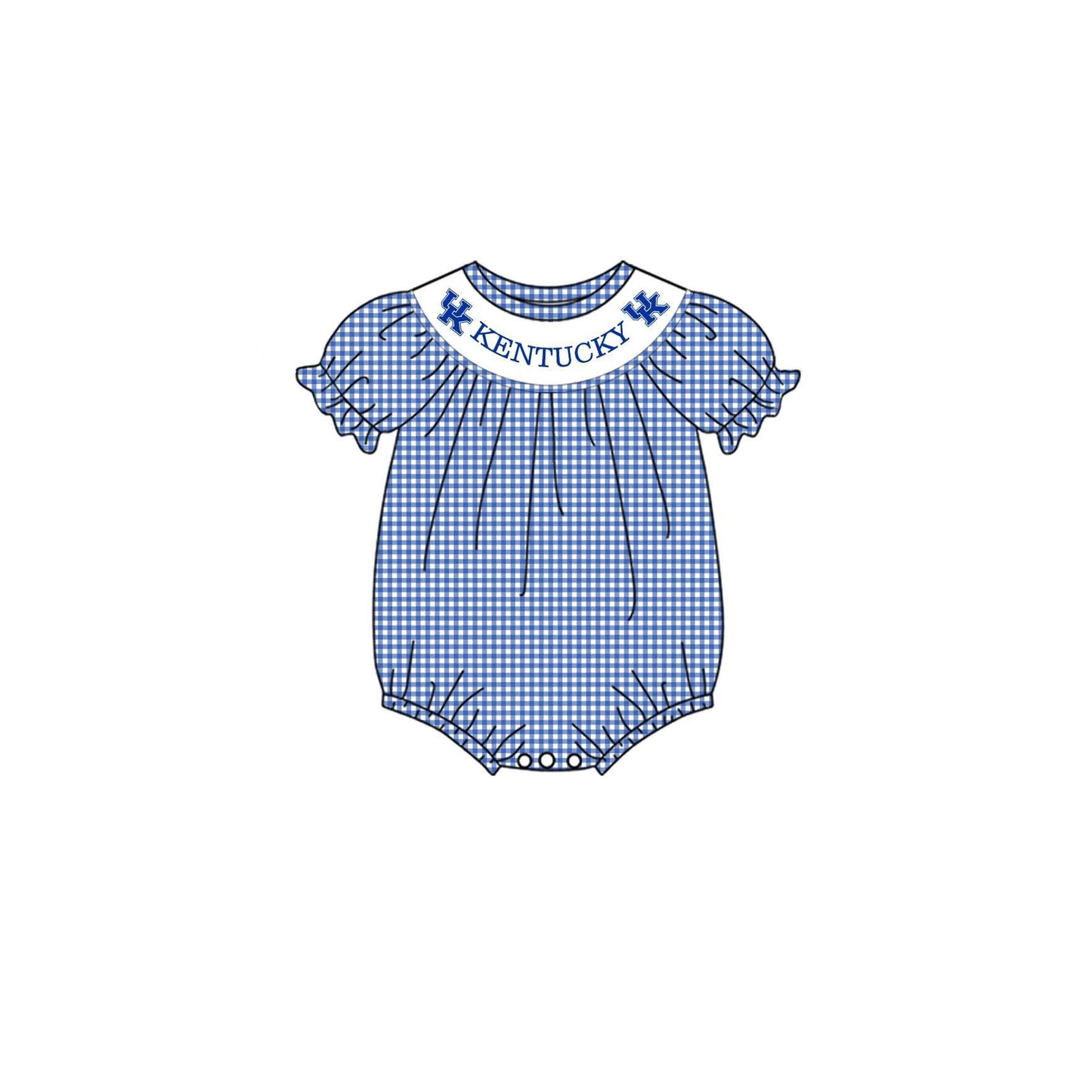 Custom moq 5 mix size milk silk baby girls clothes team blue short sleeve romper-25.7.14
