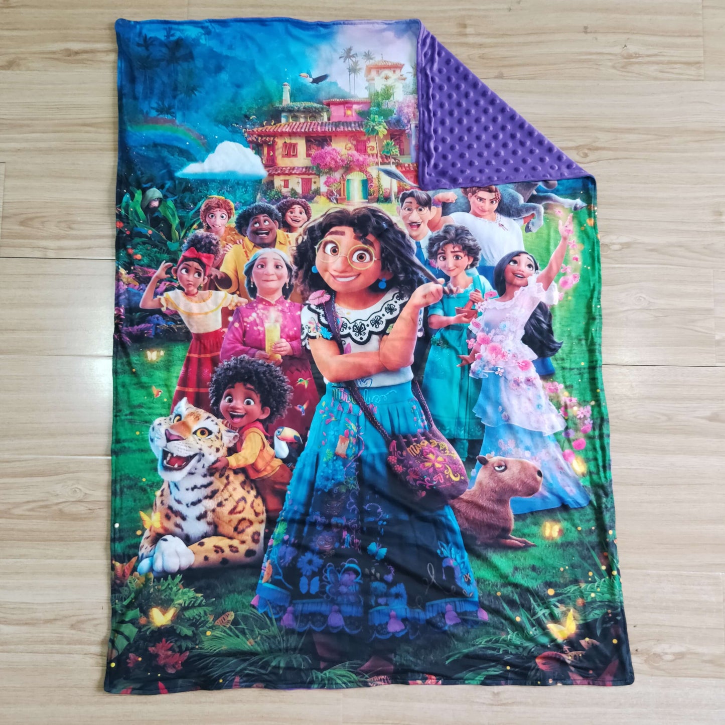 purple blanket