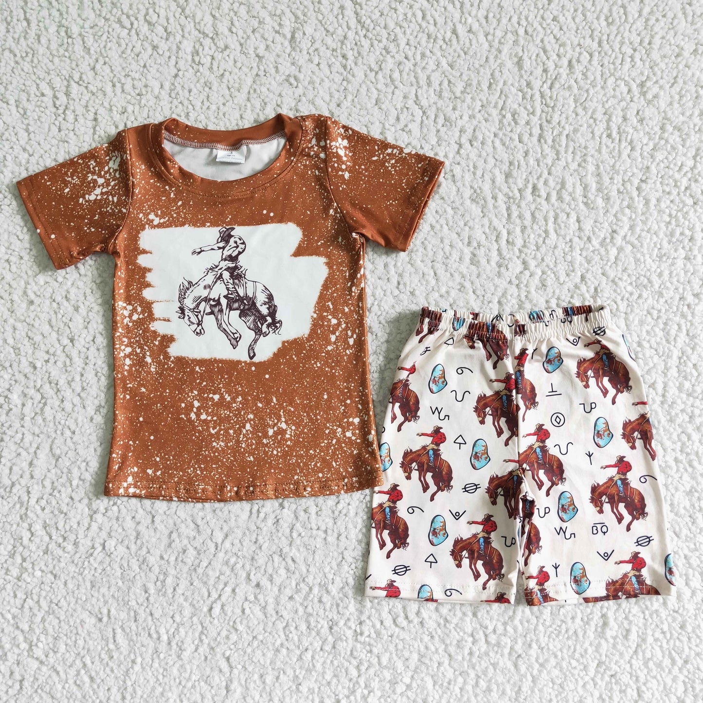 brown color boys outfits