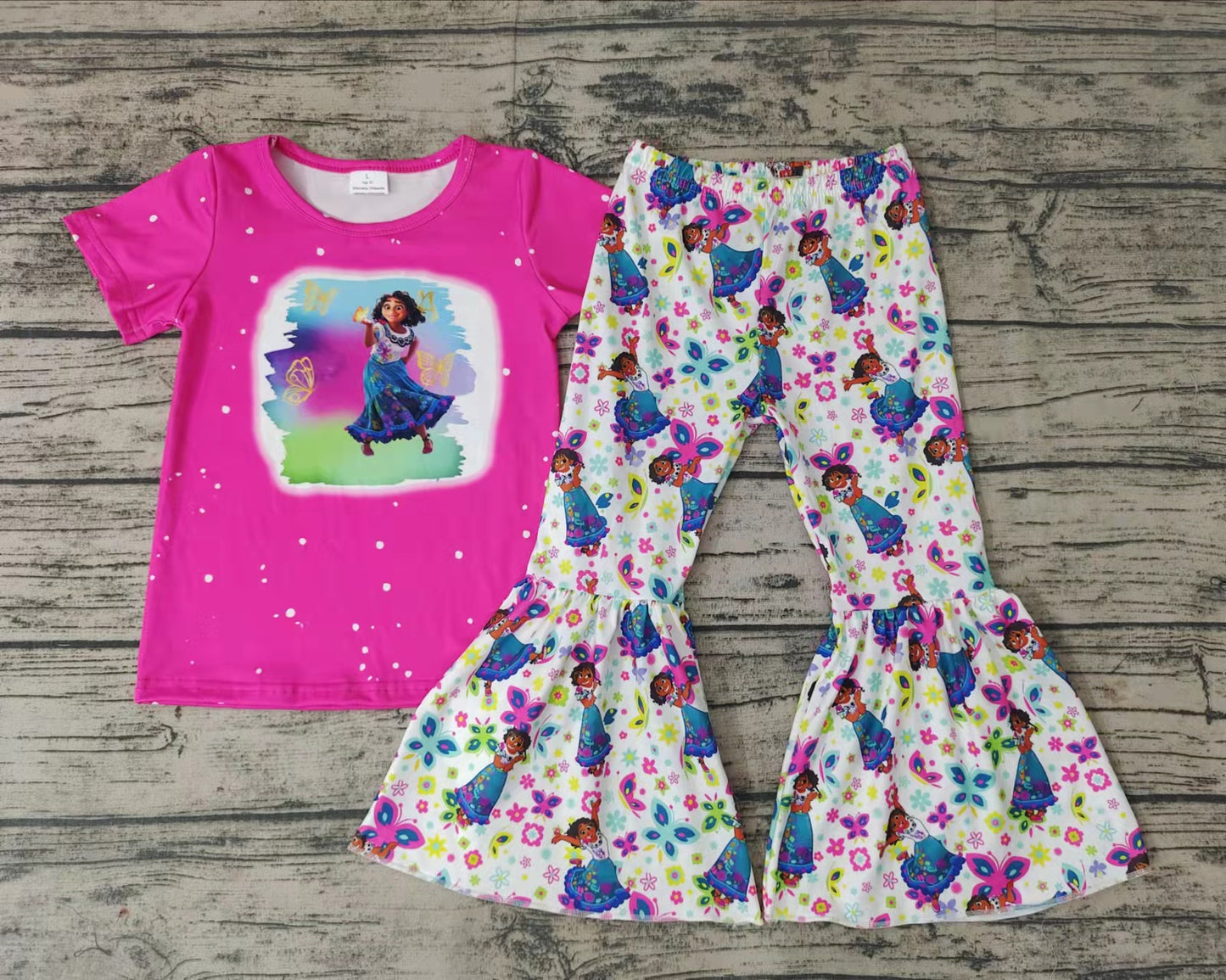 PINK SLEEVE TOP WITH LONG PANTS OUTFITS