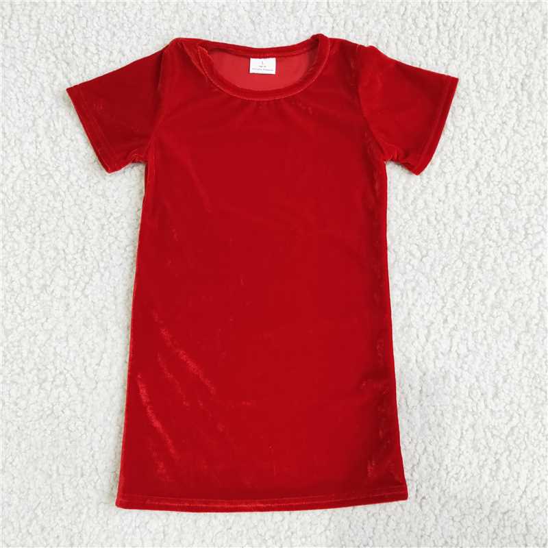 B16-4 baby red clothing long sleeve kids dresses for girls milk silk
