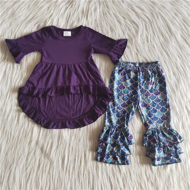 6 A15-12 kids outfits fall set