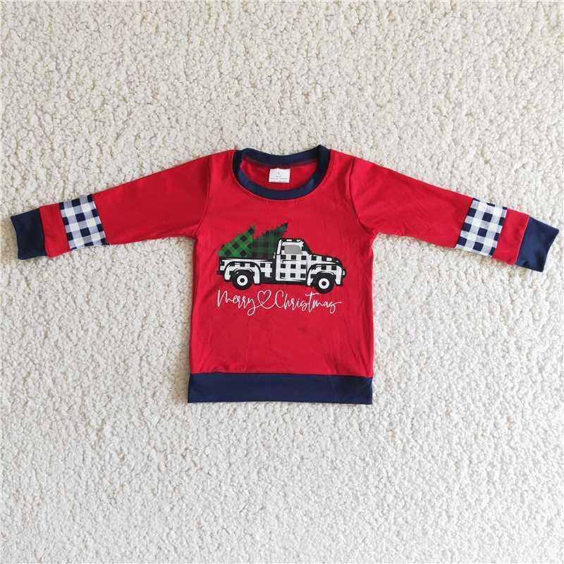 GRILS CHRISTMAS TOP