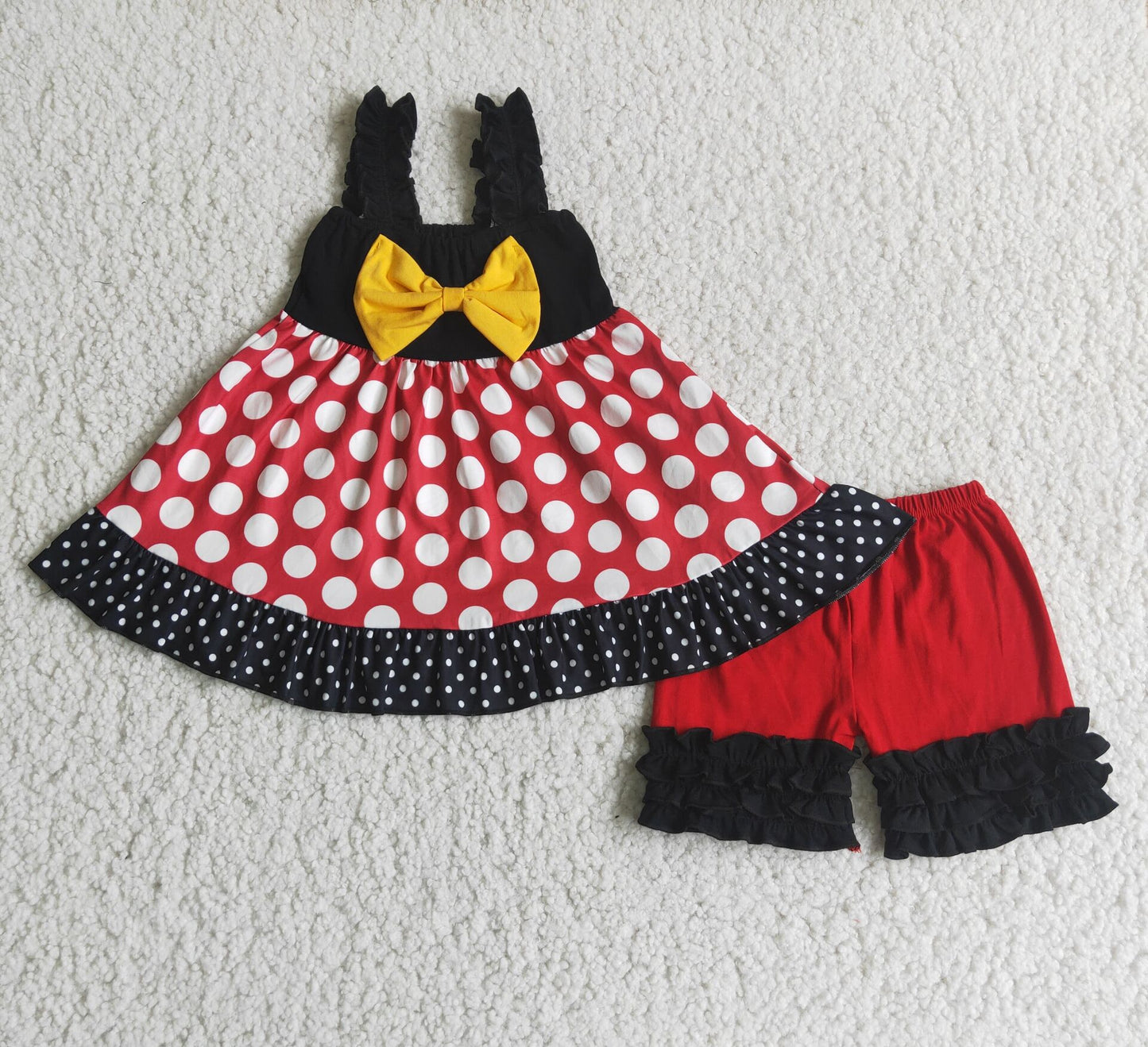 bow shoulder strap set