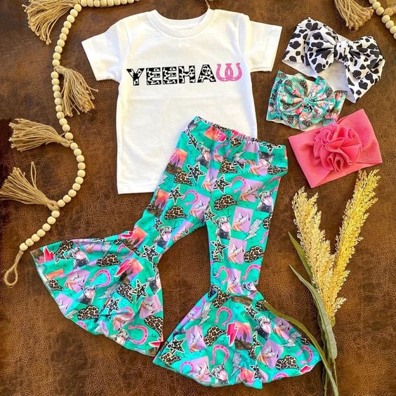 white top with green pants outfits